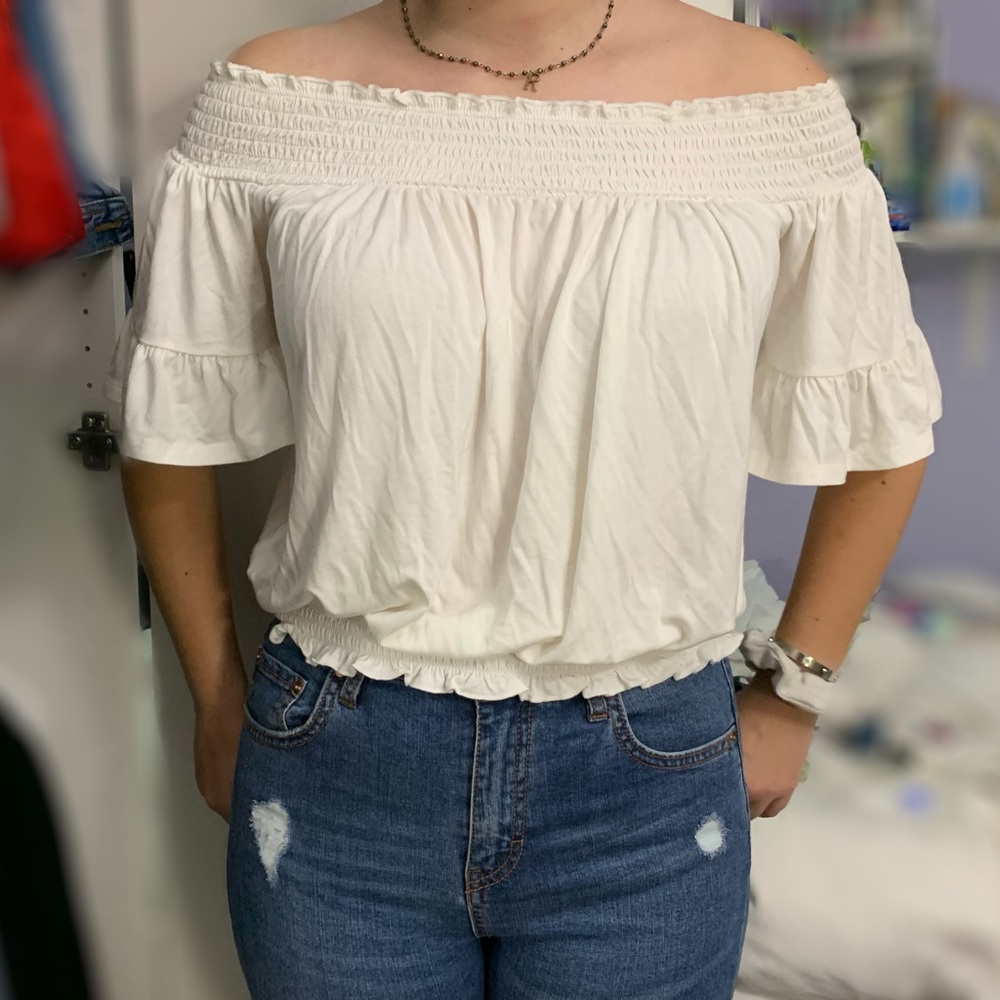 Forever 21 off the shoulder top